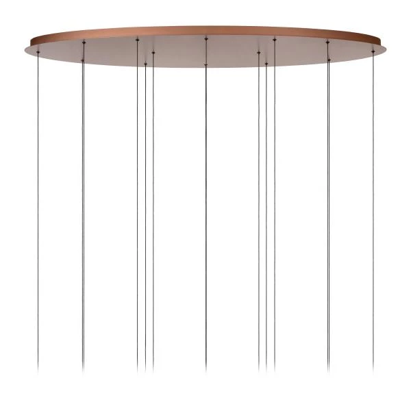 Lucide Premium JASMINE - Suspension - LED Dim. - CCT - 14x4,4W 2200K/3300K - Cuivre - détail 3